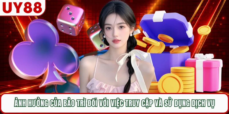 Ảnh hưởng của bảo trì đối với việc truy cập và sử dụng dịch vụ 